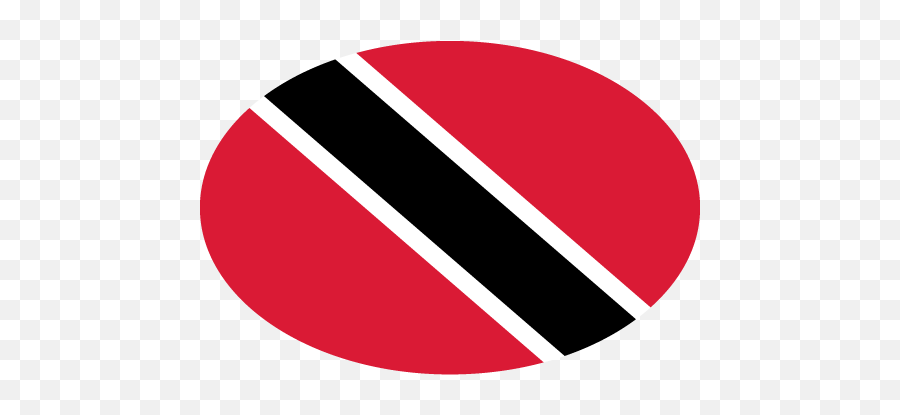Vector Country Flag Of Trinidad And Tobago - Oval Vector Png,Red Cross Icon Png