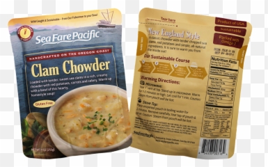 New England Style Clam Chowder Sea Fare Pacific - Soup Png,Chowder Png
