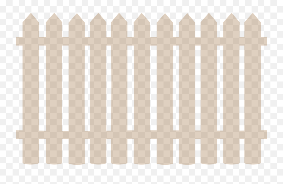 Fence Vector Png 1 Image - Fence Vector Png,Wooden Fence Png