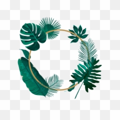 Green Leaf Png - Transparent Leaf Png Free,Leaf Wreath Png