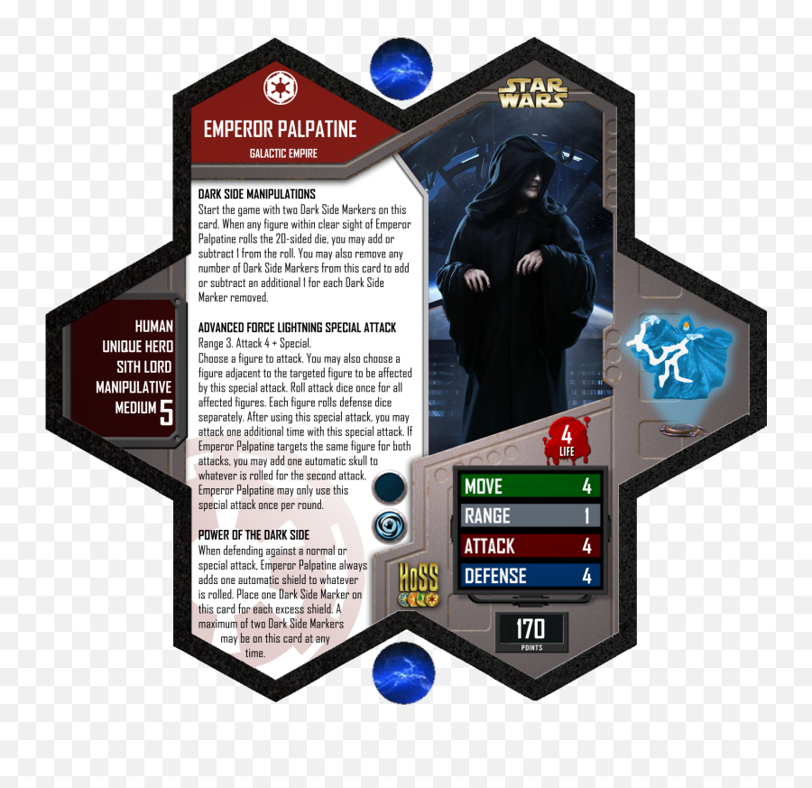 The Holocron Of Emperor Palpatine - Heroscapers Emperor Palpatine Png,Emperor Palpatine Png