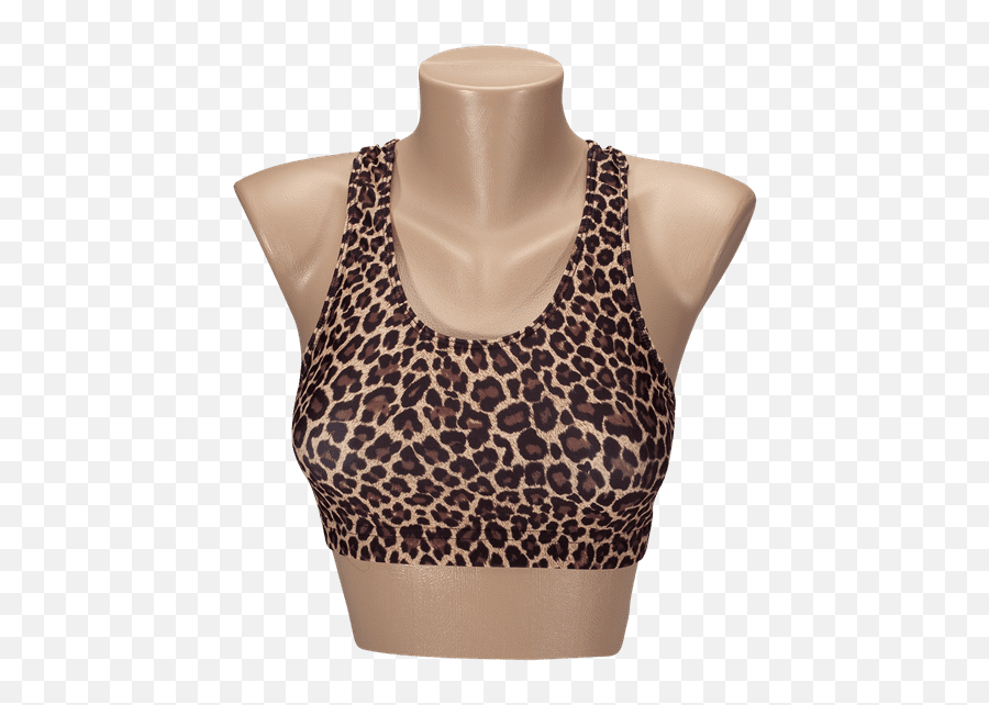 This Cheetah - Print Sports Bra 23 Makes A Loud Statement Blouse Png,Cheetah Print Png