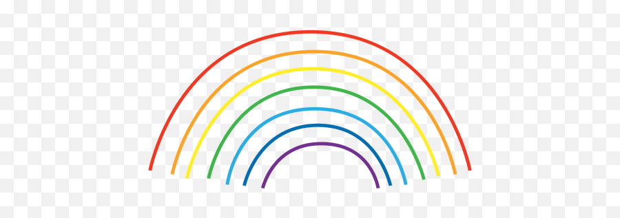 Rainbow Colorful Lines - Ki Hajar Dewantara Png,Rainbow Line Png