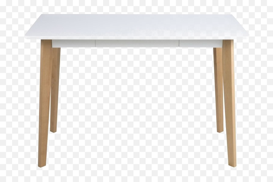 Desk Transparent Png - Escritorio Blanco Patas Madera,Desk Transparent Background