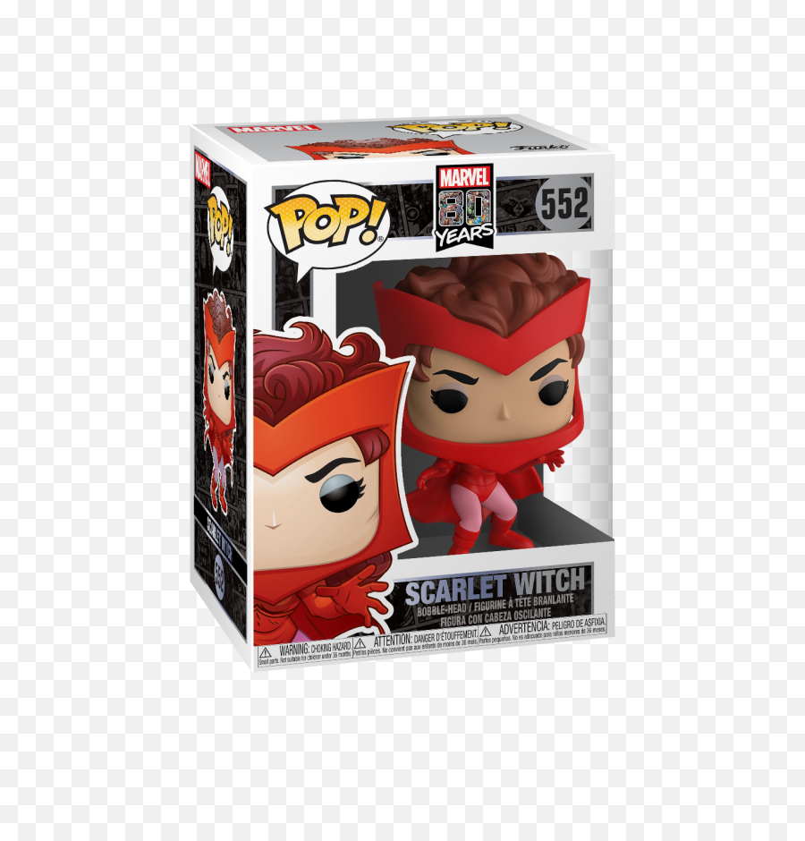Funko Pop Marvel 80th - First Appearance Scarlet Witch Funko Scarlet Witch Png,Scarlet Witch Transparent
