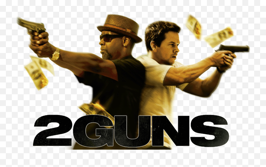 2 Guns Png - Livingfilms Fan Art 36189248 Fanpop Two Men Holding Guns,Guns Png