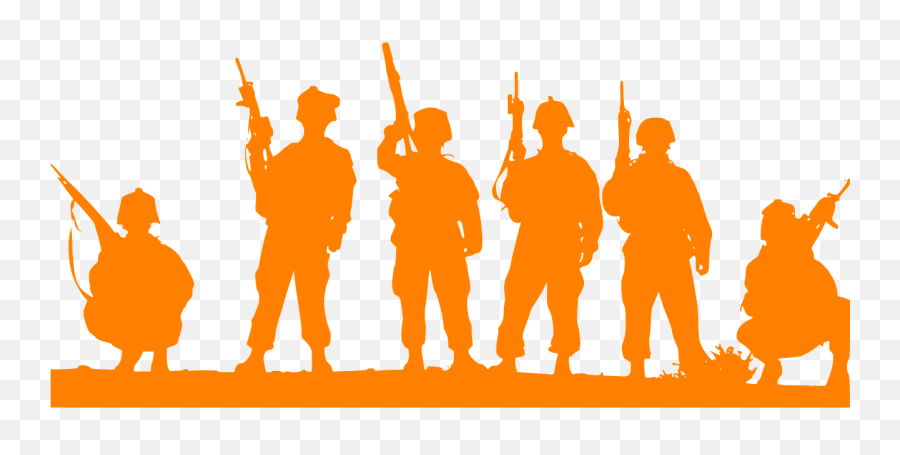 Soldiers Military Brothers In Arms - Free Vector Graphic On Soldiers Black And White Png,Soldiers Png
