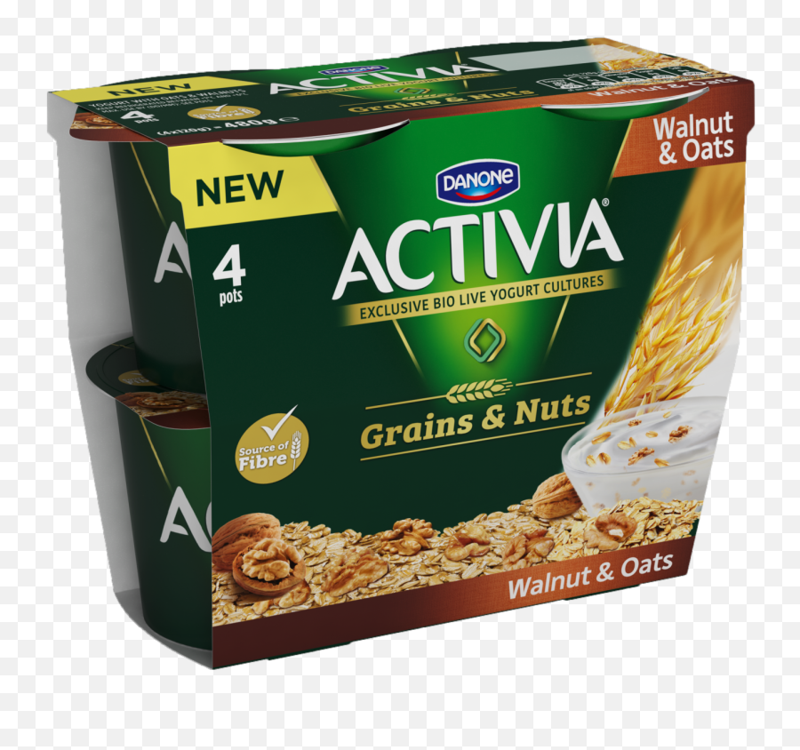 Download Activia Walnut And Oats - Activia Muesli Png,Oats Png