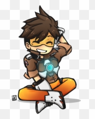 Tracer Drawing - Overwatch Tracer Drawing Mei Png,Overwatch Tracer Png