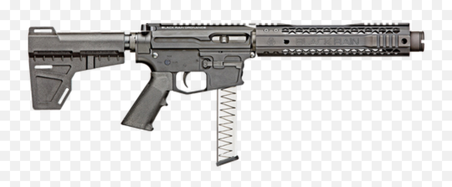 Black Rain Fallout Cqb Pistol 9mm 8 - Midwest Industries Handguard Png,Draco Gun Png