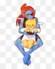 Pin - Alphys X Undyne Png,Undyne Png