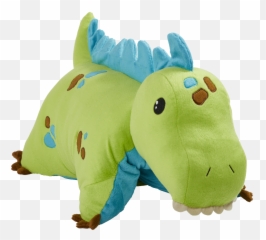 Pillow Pets 18 Green Dinosaur Stuffed Animal Plush Toy Pet - Dinosaur Pillow Pet Png,Stuffed Animal Png