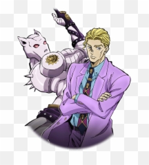 Kira Yoshikage And Killer Queen Png - Yoshikage Kira Killer Queen,Killer Queen Png