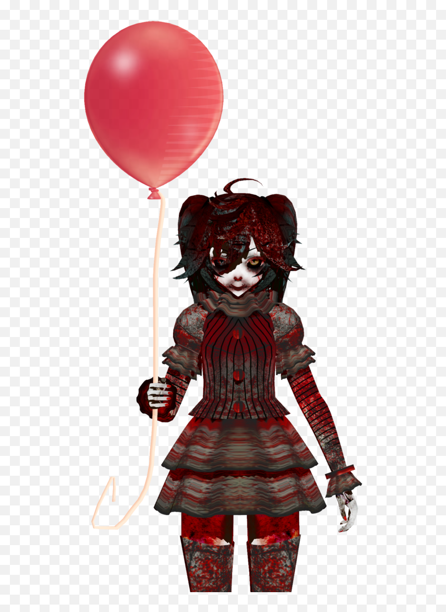 Hatsune Miku Mikumikudance Evil Clown - Miku Miku Dance Evil Clown Png,Pennywise Transparent