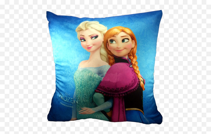 Frozen Elsa And Anna Pillow - Perfect Sister True Identity Png,Elsa And Anna Png