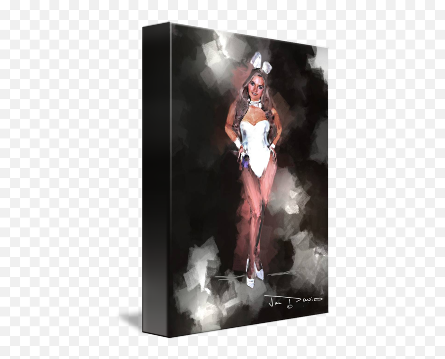 The Playboy Bunny By Janet David - Poster Png,Playboy Bunny Logo Png