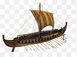 Large Viking Boat Transparent Png - Stickpng Viking Ship Png,Boat Png