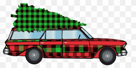 Woody Car Christmas Buffalo - Free Vector Graphic On Pixabay Plaid Christmas Tree Png,Woody Png
