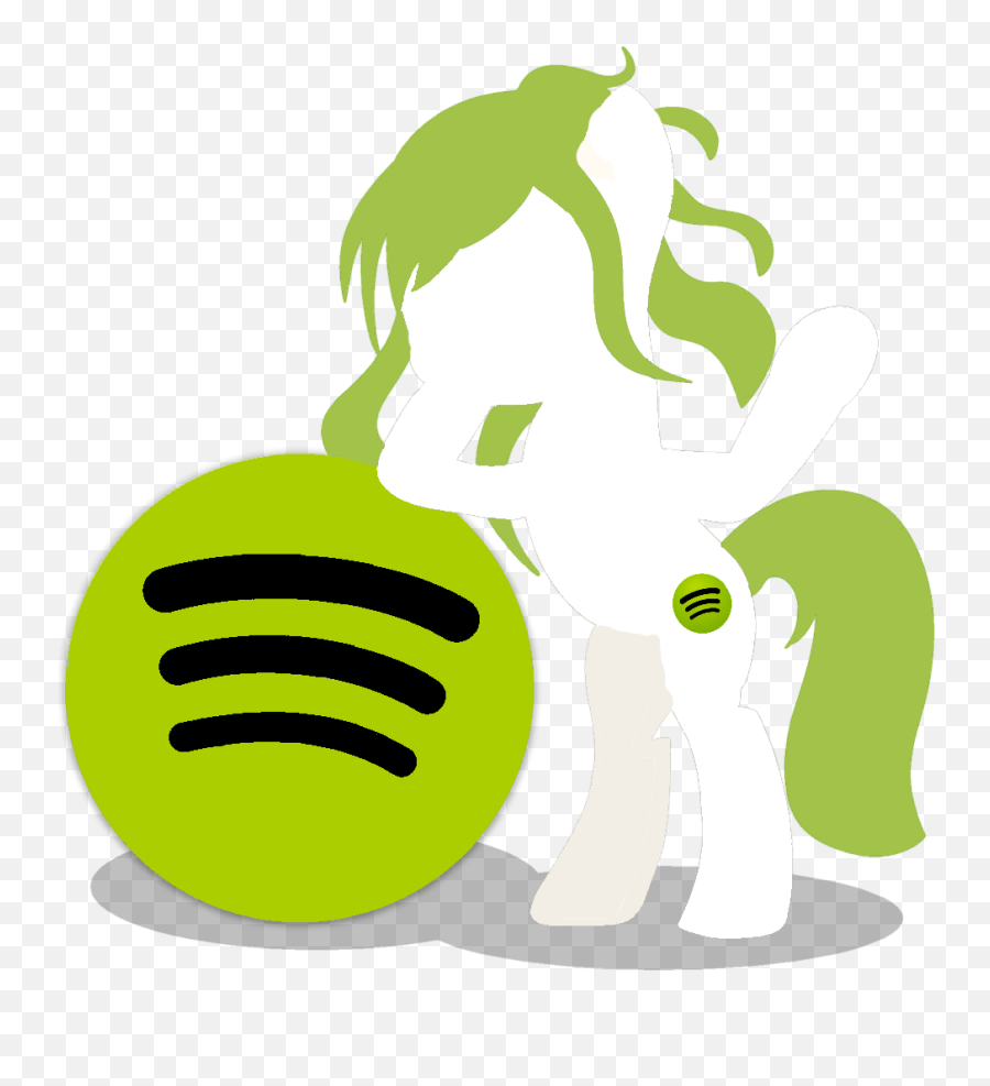 Download Spotify Pony Icon - Spotify Logo Clip Art Full Spotify Png,Transparent Spotify Logo