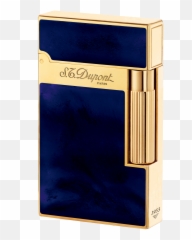 Yellow Gold Finish Natural Lacquer Lighter - St Dupont 016134 png