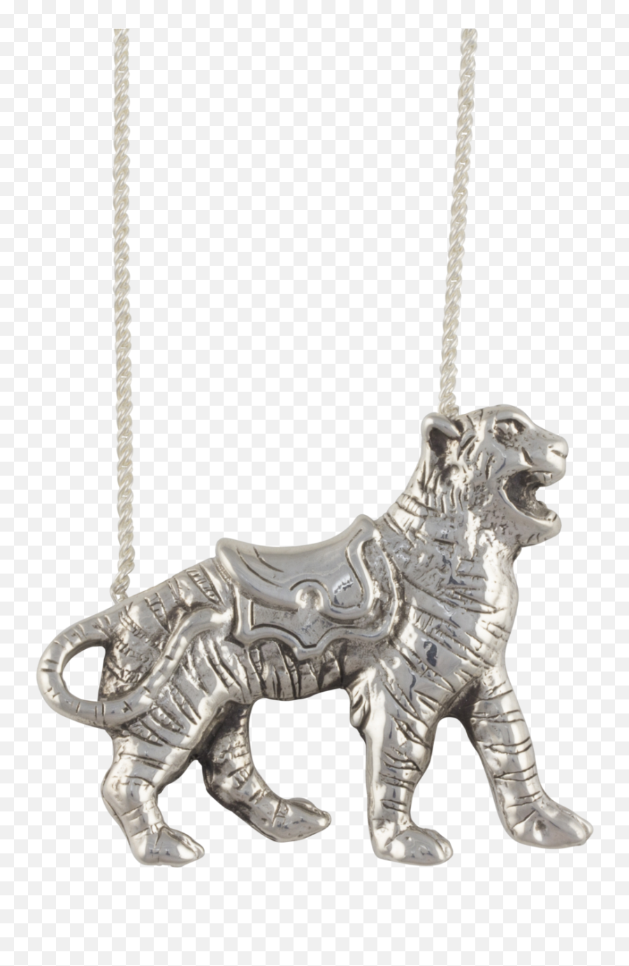 Carousel Tiger Necklace U2014 Reagan Charleston Jewelry - Locket Png,Carousel Png