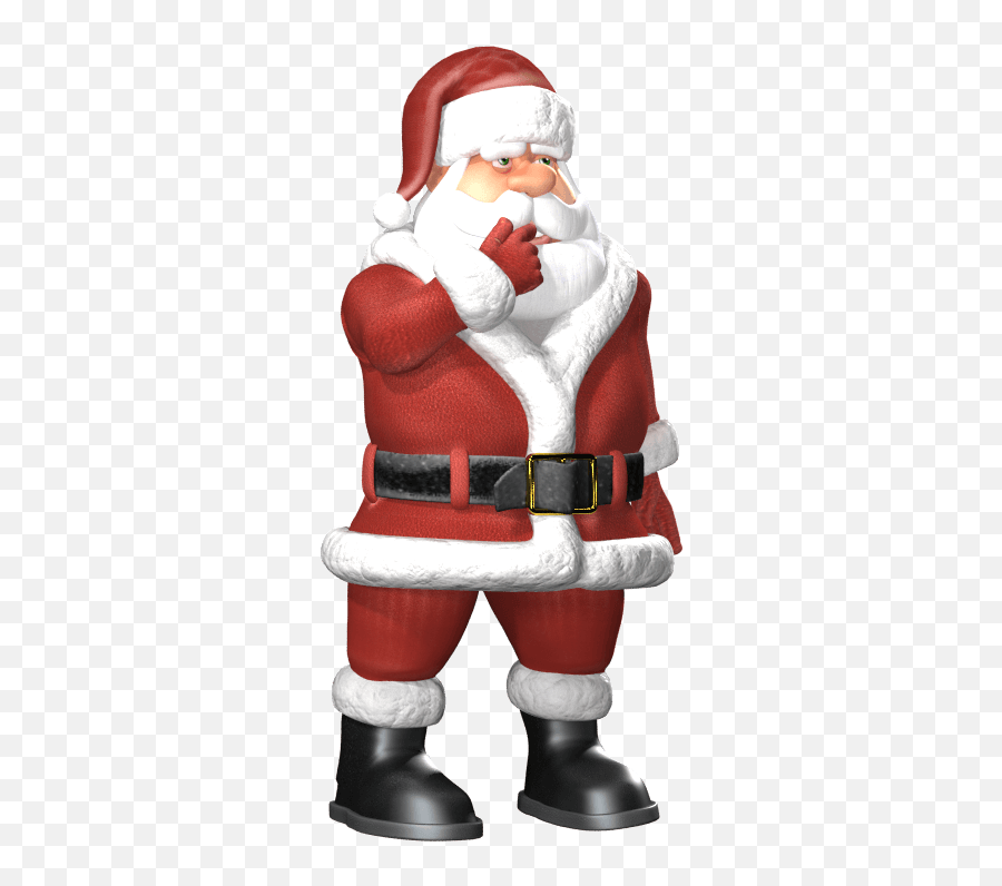 Christmas Santa 3d For Poser U0026 Daz Studio News Free Downloads - Toon Santa Png,Santa Transparent