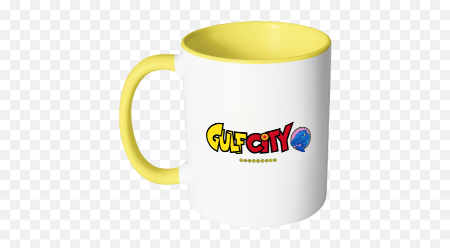 Gulf City Dragonball Z Logo Colored Accent Mugs U2013 Gear - Mug Png,Dragon Ball Z Logo Transparent
