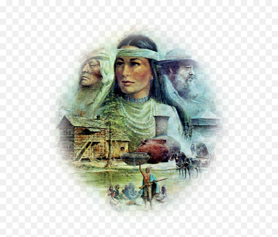 Download Beloved Woman Of The Creek Indians - Full Size Png Nancy Ward Cherokee Woman,Png Indians