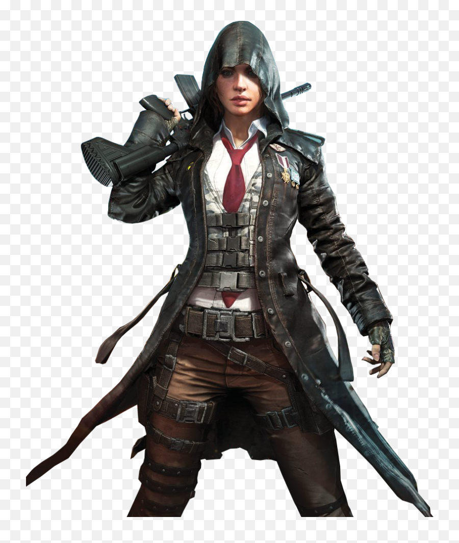Playerunknownu0027s Battlegrounds Female Sniperpubg Png Image - Pubg Mobile Character Png,Player Unknown Battlegrounds Logo Png