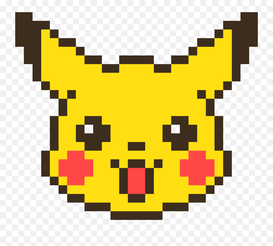 Unique Pikachu - Cara De Pikachu En Minecraft Clipart Full Png,Pikachu Face Png