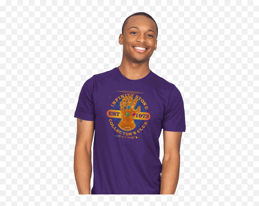 Infinity Stone Collectoru0027s Club T - Shirt The Shirt List Edward Hopper T Shirt Png,Infinity Stones Png