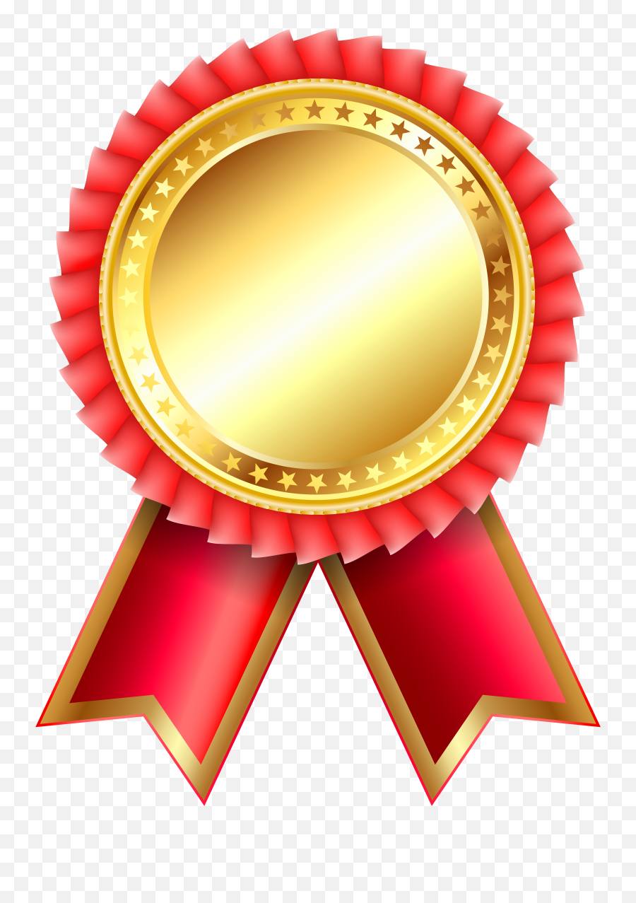 Download Free Png Red Award Rosette - Transparent Background Ribbon Award Png,Award Png