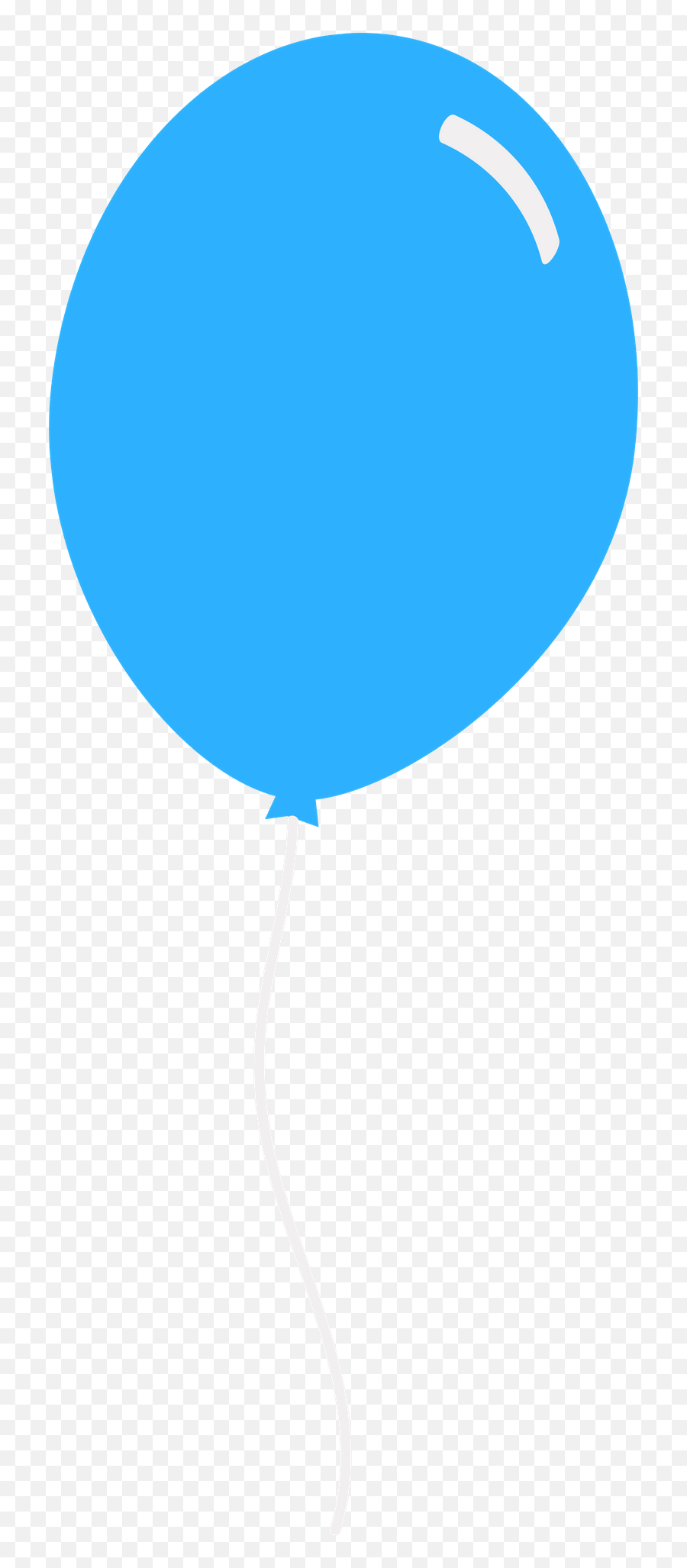 Pink Balloon Png Free Download - Dot,Blue Balloon Png