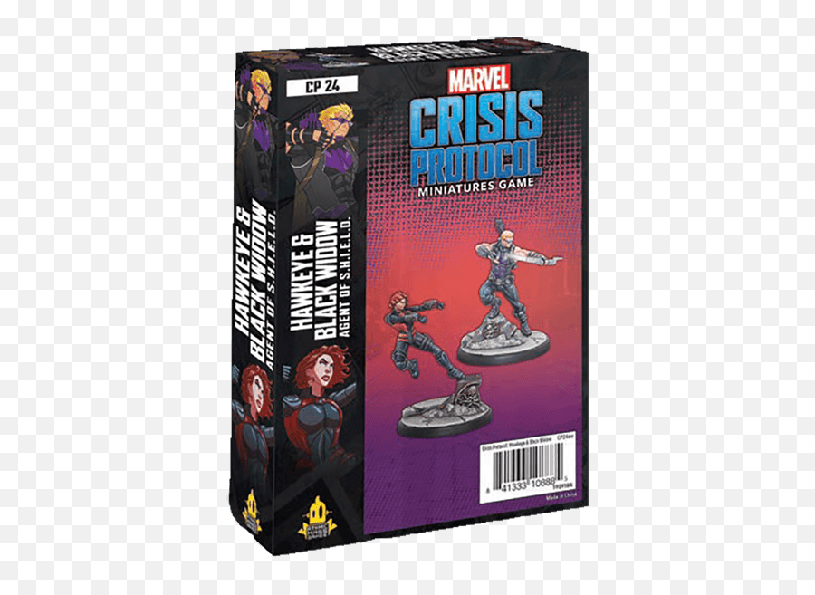 Hawkeye And Black Widow Character Pack - Marvel Crisis Protocol Hawkeye And Black Widow Character Pack Png,Black Widow Transparent