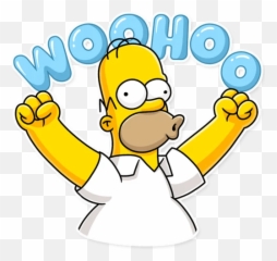 Homer Simpson - Telegram Sticker png