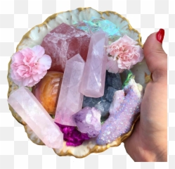 Download Crystals And Gemstones Stones - Crystals Aesthetic Png,Gemstones Png
