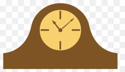 Mantlepiece Clock - Animado Sticker De Reloj Png,Clock Emoji Png