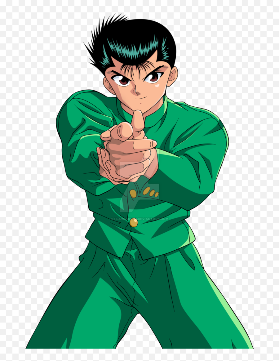 Yusuke Urameshi By Flavio - Yusuke Urameshi Png,Yusuke Png