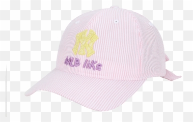 Mlb Like Seer Sucker Ribbon Curved Cap - For Baseball Png,Yankees Hat Png