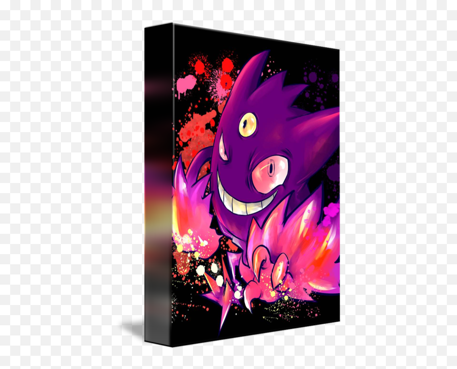 Mega Gengar By Psycho Delicia - Mega Ghengar Png,Gengar Transparent