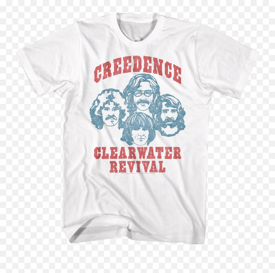 Creedence Clearwater Revival Band T Shirt Mens Licensed Rock - Float Like A Butterfly Sting Like A Bee T Shirt Png,Creedence Clearwater Revival Logo
