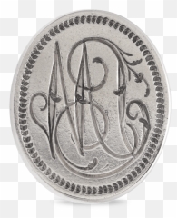 Georgian Wax Seal By Hester Bateman Ms Rau - Solid Png,Wax Seal Png