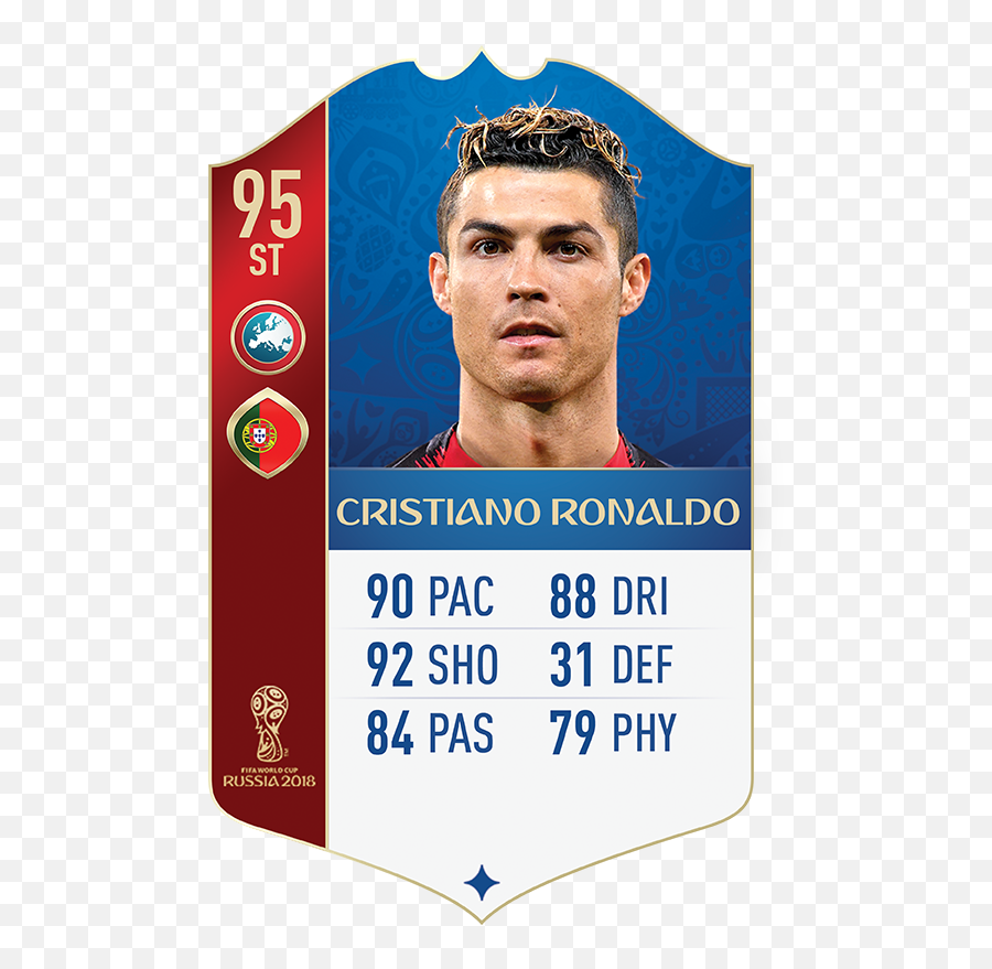 Download Cristiano Ronaldo Fifa 18 World Cup Icons - Ronaldo Carta Do Cristiano Ronaldo Fifa 19 Png,World Cup 2018 Icon