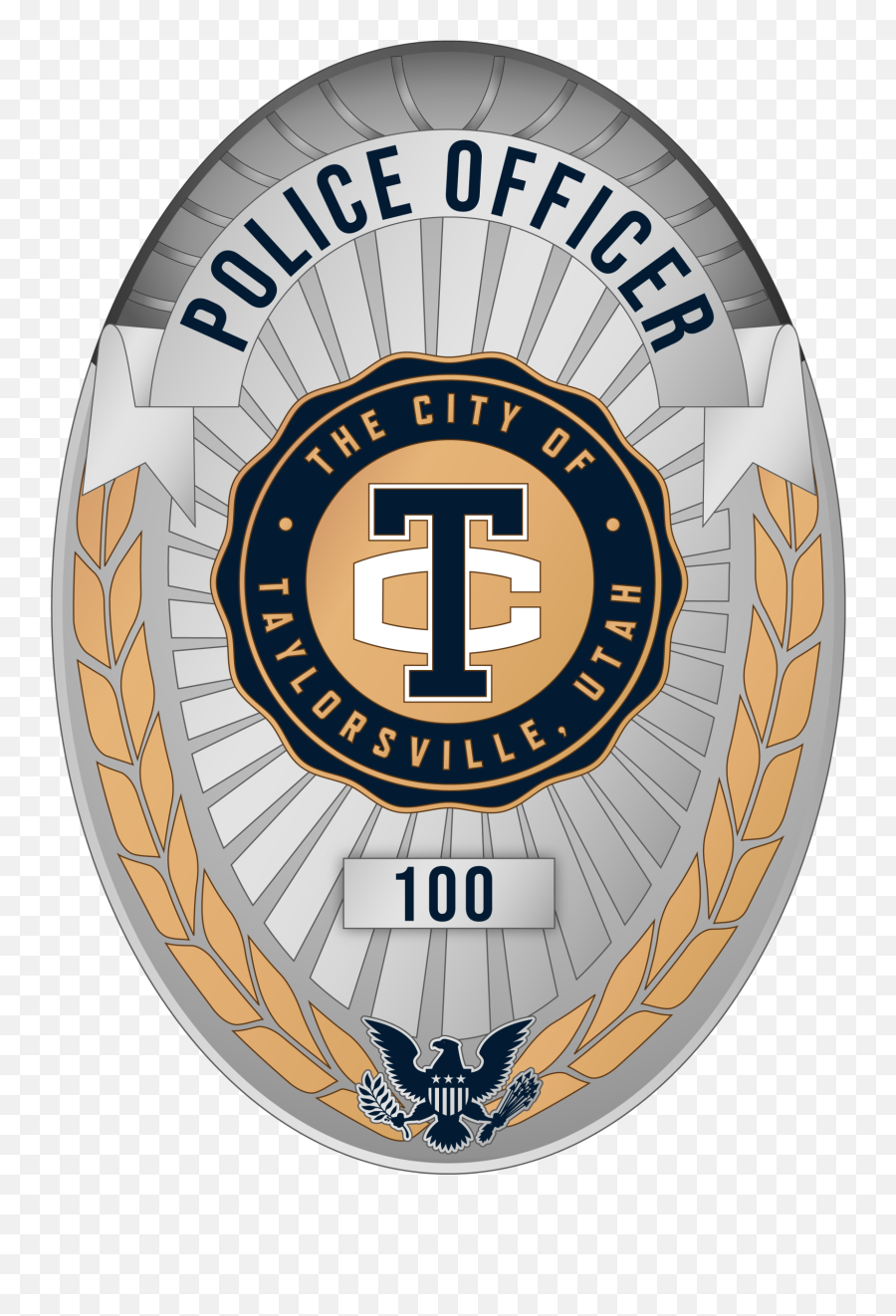 New Patch Badge Police Taylorsville Ut - Seal Png,Police Badge Icon