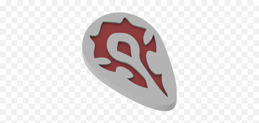 Horde Logo By 3dpoplauki - Thingiverse World Of Warcraft Horde Png,Horde Png