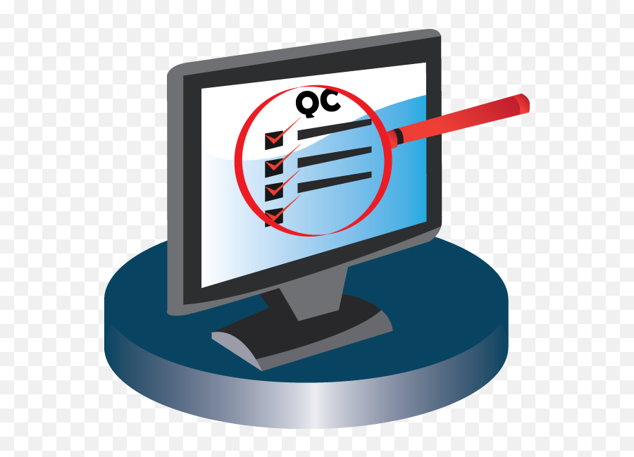 Download Hd Quality Center Icon - Quality Management Icon Data Quality Control Icon Png,Information Management Icon