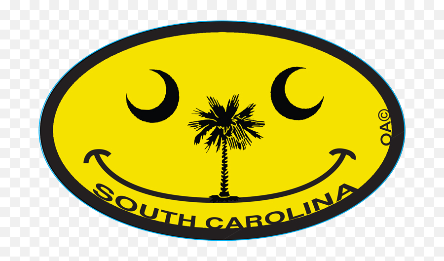 South Carolina Smiling Faces Large Sticker - Language Png,Carol Icon