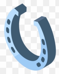Eight Holes Silver Horseshoe Icon - Transparent PNG u0026 SVG Herraduras
