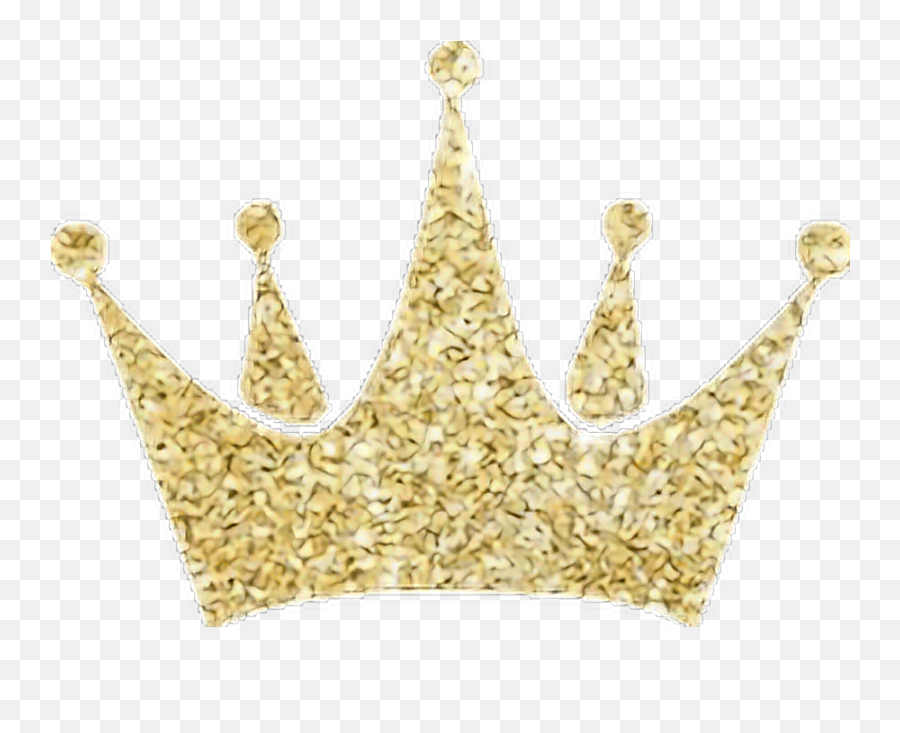 Library Of Crown Glitter Svg Black And White Png - Gold Glitter Crown Transparent,Glitter Png
