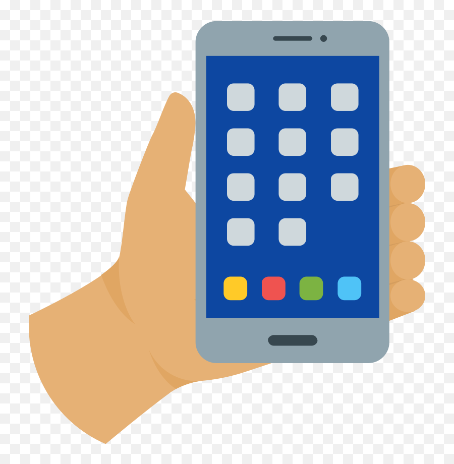 Mobile Phone In Hand Illustration Png Svg - Challenges To Deal With Unstructured Data,Usability Icon